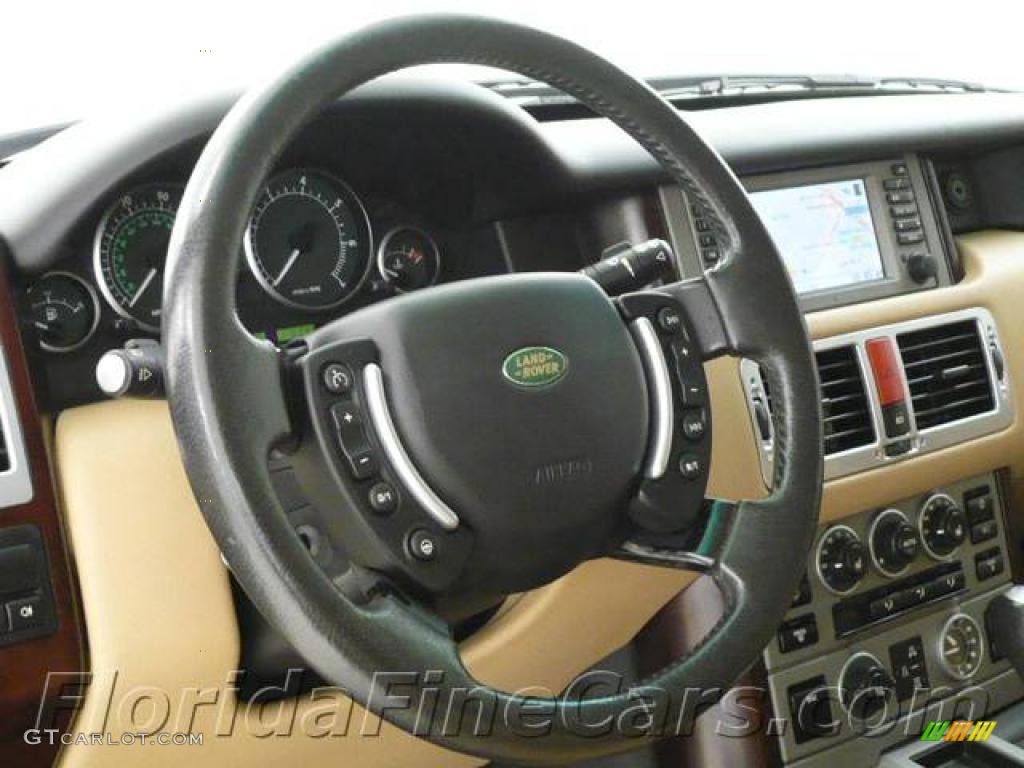 2004 Range Rover HSE - Maya Gold Metallic / Sand/Jet Black photo #18