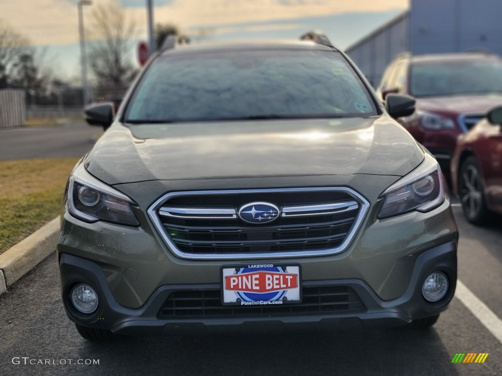 2019 Outback 2.5i Limited - Wilderness Green Metallic / Warm Ivory photo #2