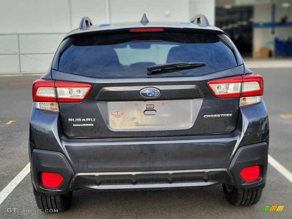 2019 Crosstrek 2.0i Premium - Dark Gray Metallic / Black photo #4