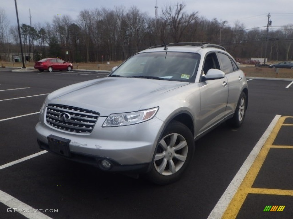 Brilliant Silver Metallic Infiniti FX