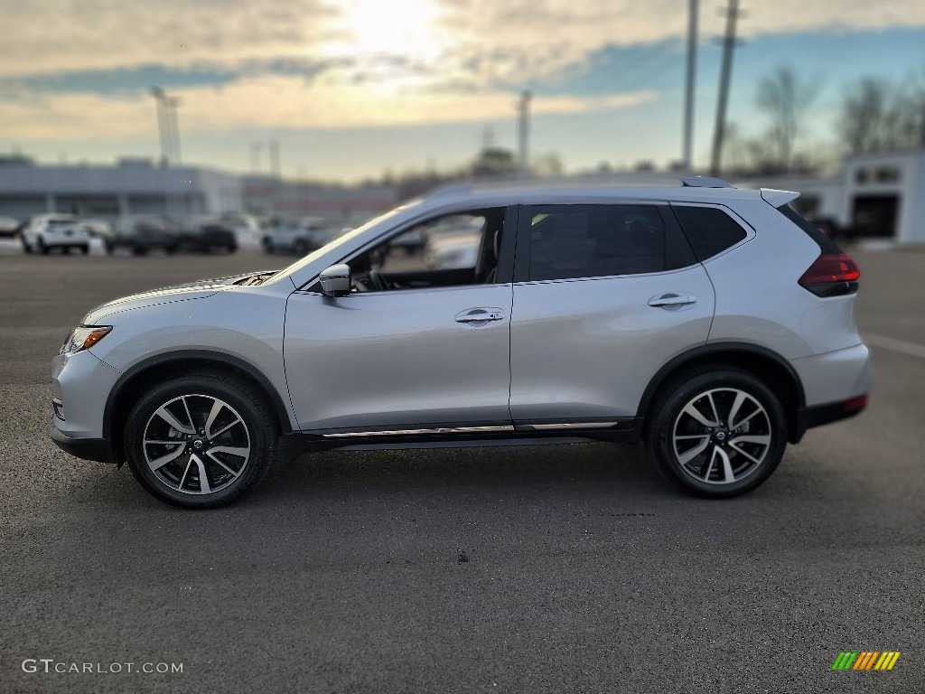 Brilliant Silver Metallic 2020 Nissan Rogue SL AWD Exterior Photo #143726217