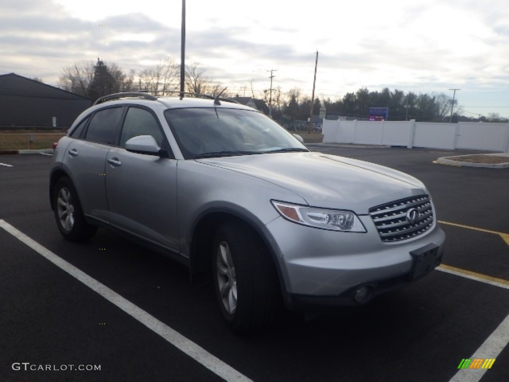 2005 FX 35 AWD - Brilliant Silver Metallic / Graphite photo #3