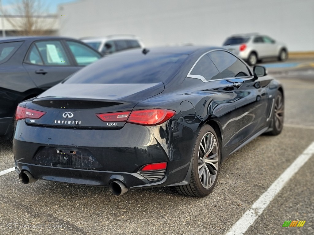 Midnight Black 2017 Infiniti Q60 3.0t Premium AWD Coupe Exterior Photo #143726226