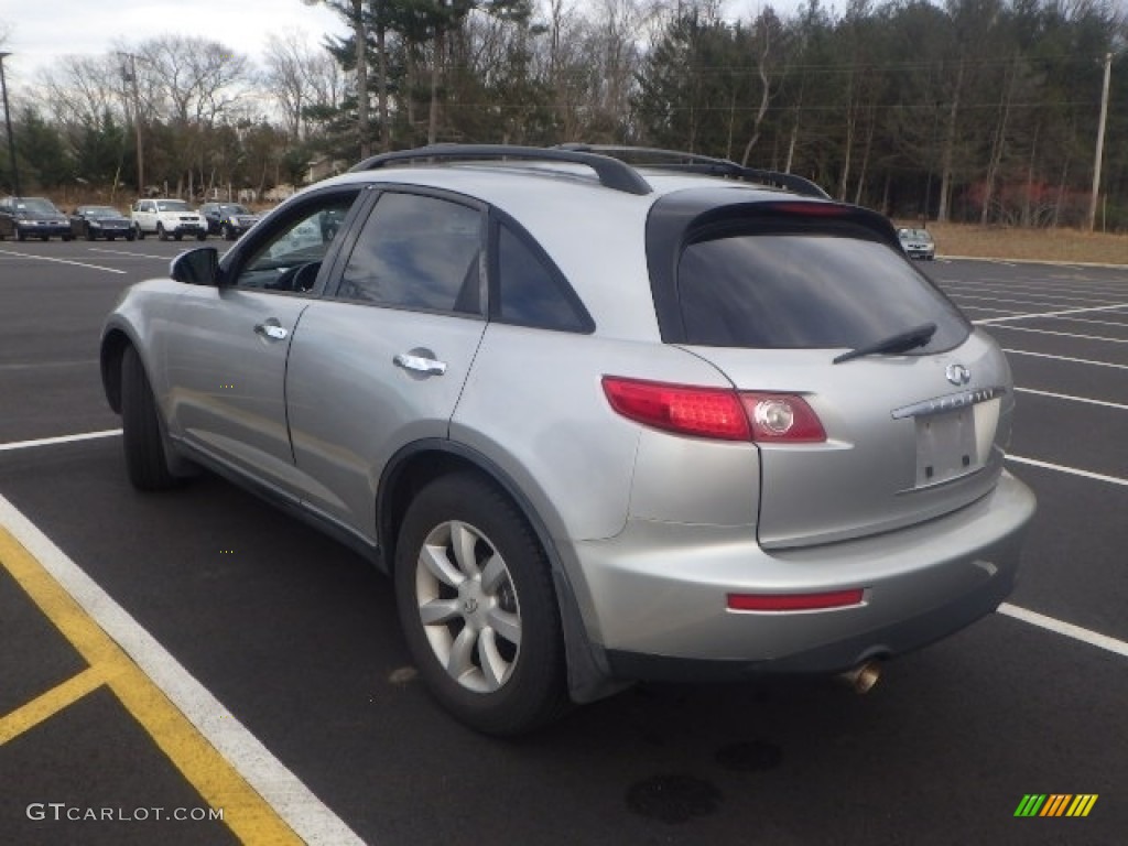 2005 FX 35 AWD - Brilliant Silver Metallic / Graphite photo #4