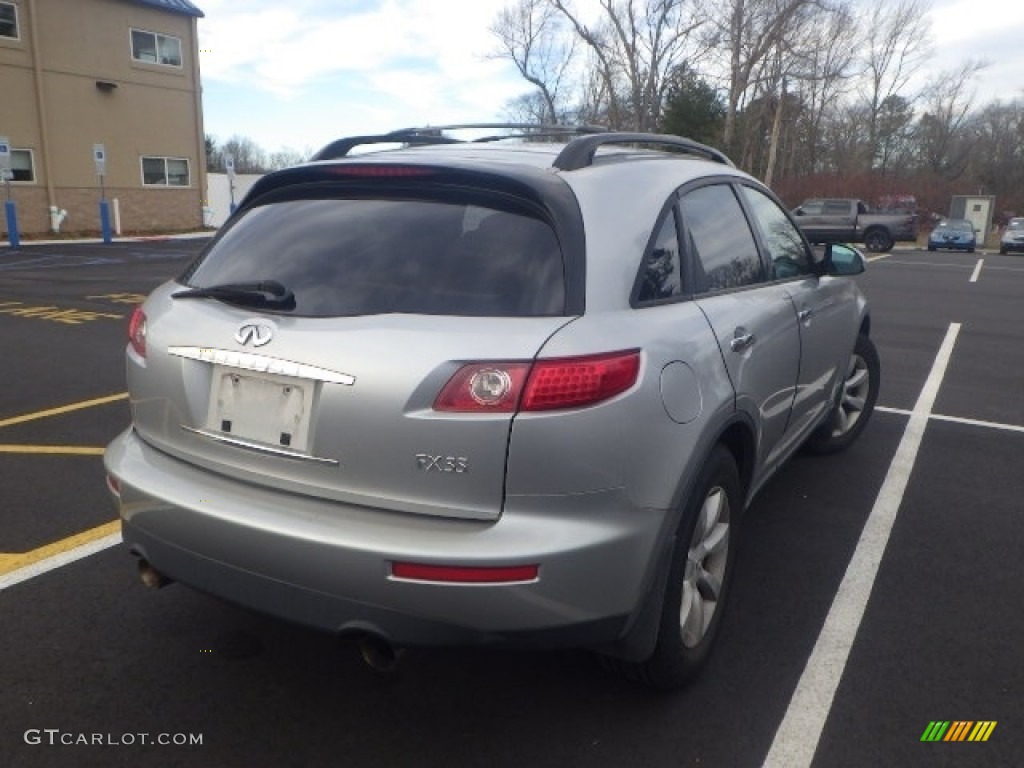 2005 FX 35 AWD - Brilliant Silver Metallic / Graphite photo #6