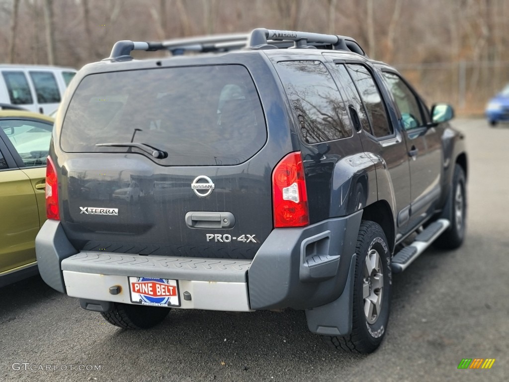 2012 Xterra Pro-4X 4x4 - Night Armor / Pro 4X Gray Leather photo #3
