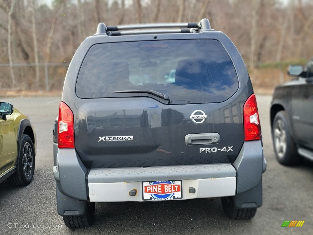 2012 Xterra Pro-4X 4x4 - Night Armor / Pro 4X Gray Leather photo #4