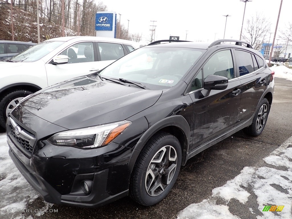 2019 Crosstrek 2.0i Limited - Crystal Black Silica / Black photo #1