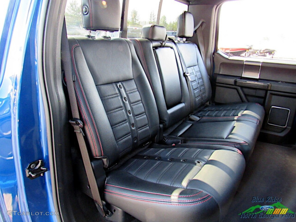 2018 Ford F150 Shelby Cobra Edition SuperCrew 4x4 Rear Seat Photo #143728144