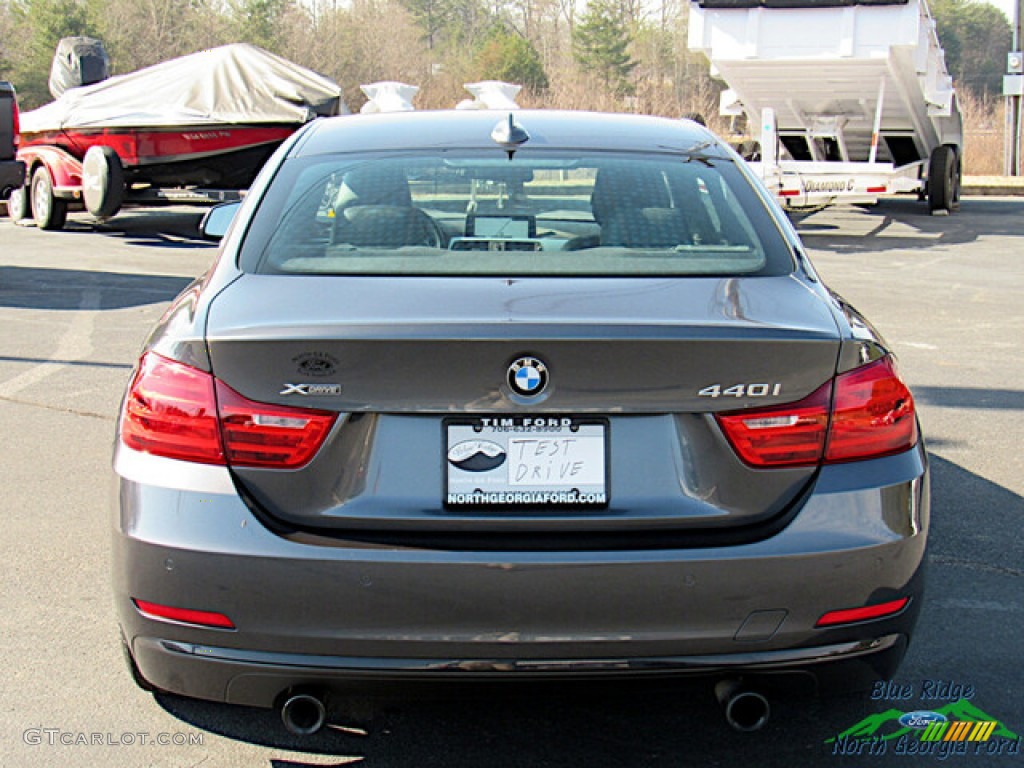 2017 4 Series 440i xDrive Coupe - Mineral Grey Metallic / Black photo #4