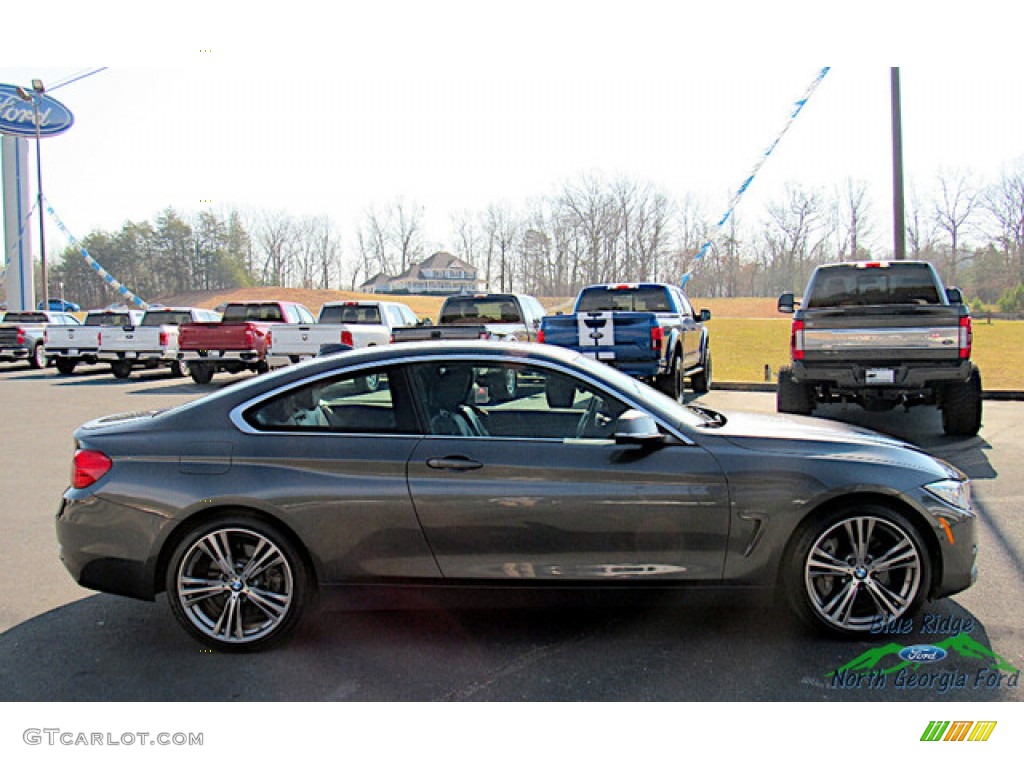 2017 4 Series 440i xDrive Coupe - Mineral Grey Metallic / Black photo #6