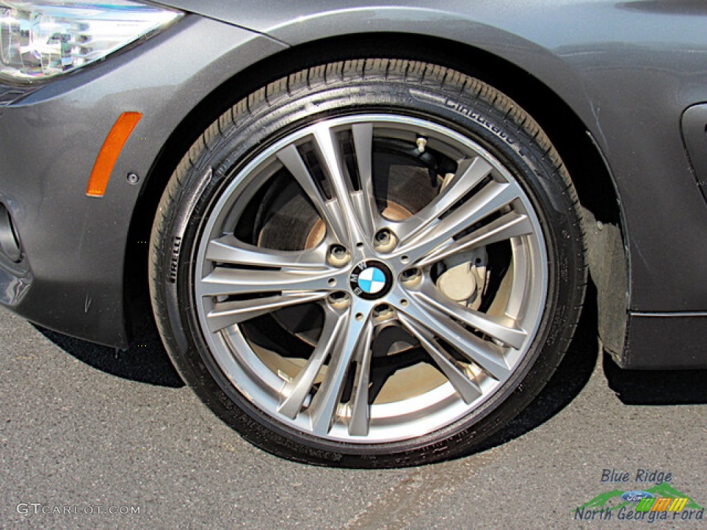2017 4 Series 440i xDrive Coupe - Mineral Grey Metallic / Black photo #9