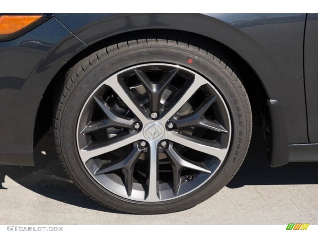 2022 Civic Touring Sedan - Meteorite Gray Metallic / Black photo #13