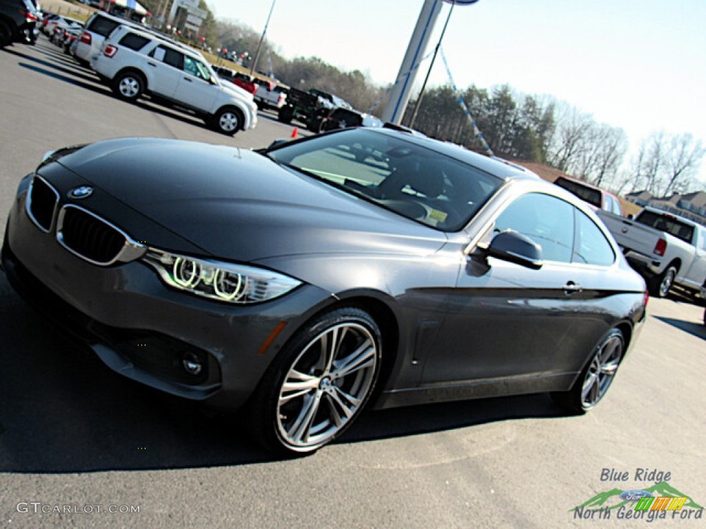 2017 4 Series 440i xDrive Coupe - Mineral Grey Metallic / Black photo #27