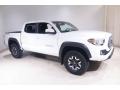 2020 Super White Toyota Tacoma TRD Off Road Double Cab 4x4  photo #1