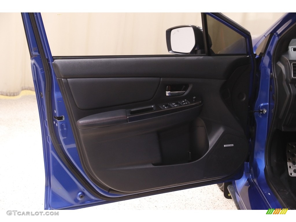 2017 WRX Limited - WR Blue Pearl / Carbon Black photo #4