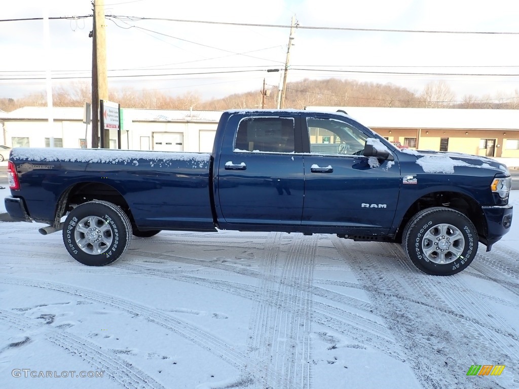 2022 3500 Big Horn Crew Cab 4x4 - Patriot Blue Pearl / Black photo #6