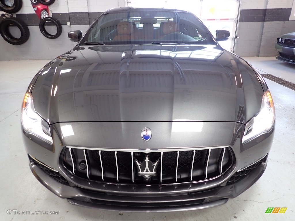 Grigio Maratea (Dark Grey Metallic) 2017 Maserati Quattroporte S GrandLusso Q4 AWD Exterior Photo #143731045