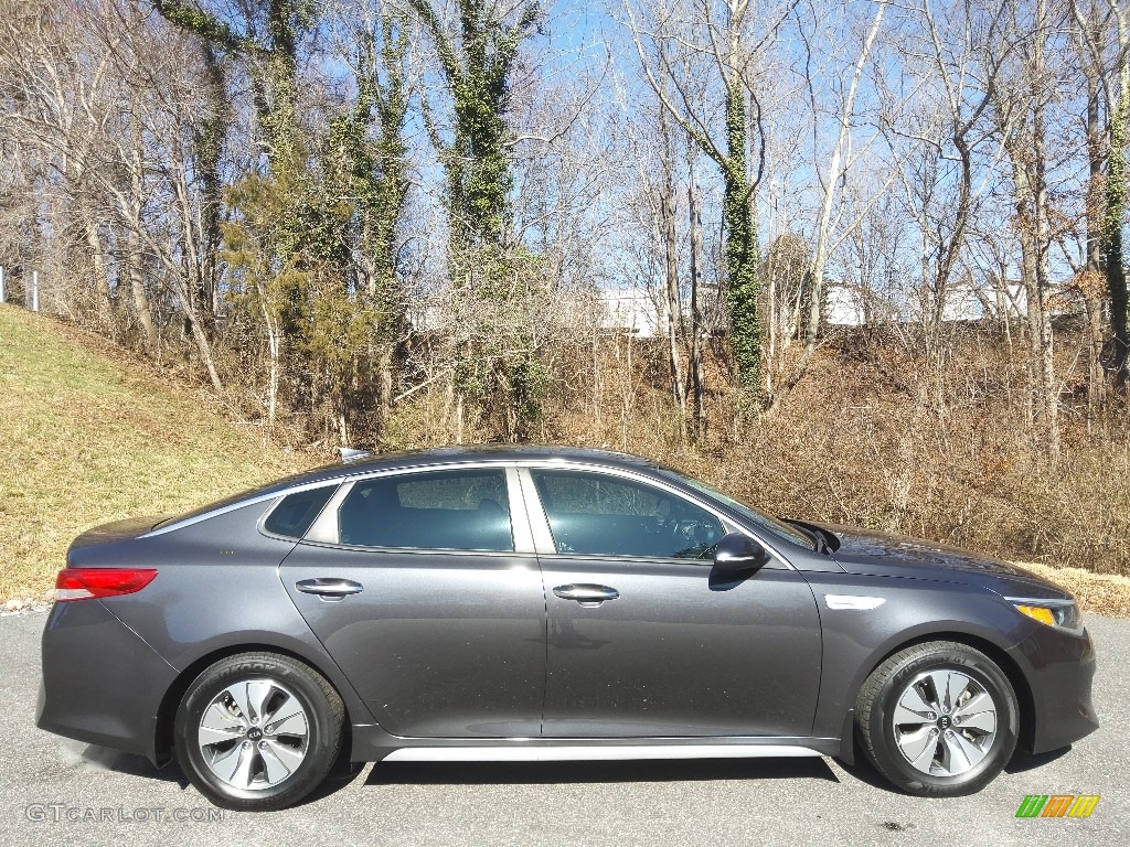Platinum Graphite 2017 Kia Optima Hybrid Exterior Photo #143731195