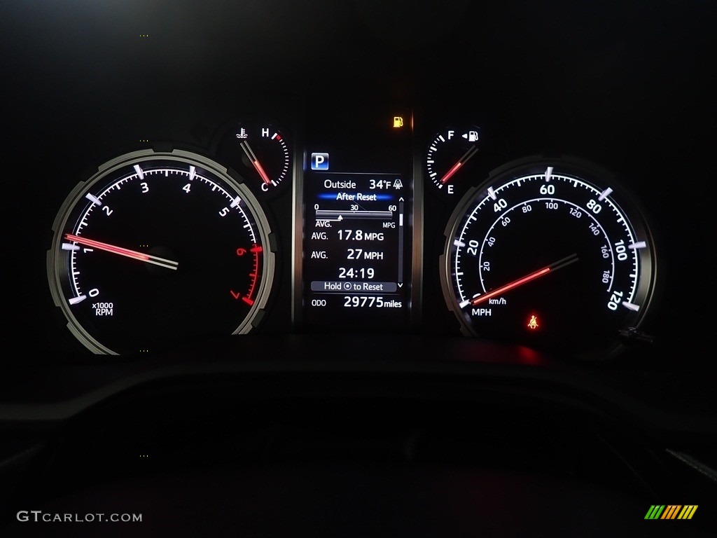 2021 Toyota 4Runner TRD Off Road Premium 4x4 Gauges Photo #143731849