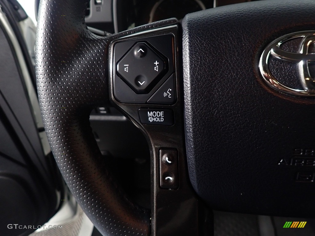 2021 Toyota 4Runner TRD Off Road Premium 4x4 Black/Graphite Steering Wheel Photo #143731861