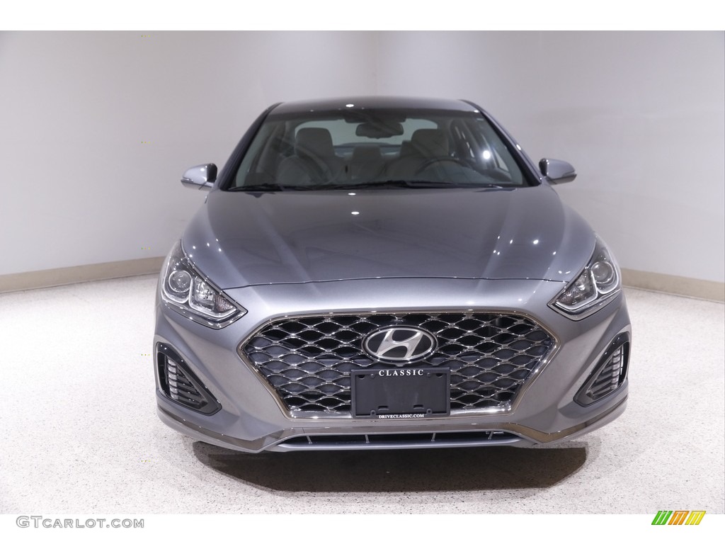 2019 Sonata SEL - Machine Gray / Gray photo #2