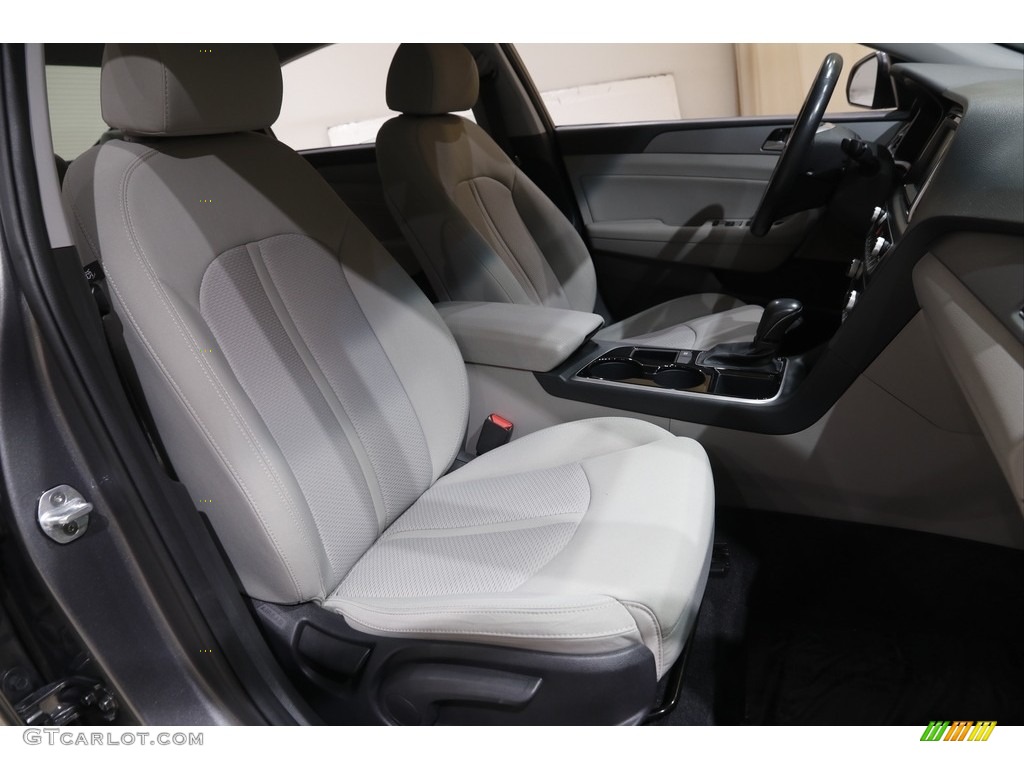 2019 Sonata SEL - Machine Gray / Gray photo #14