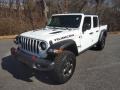 2022 Bright White Jeep Gladiator Rubicon 4x4  photo #2