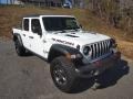 2022 Bright White Jeep Gladiator Rubicon 4x4  photo #4