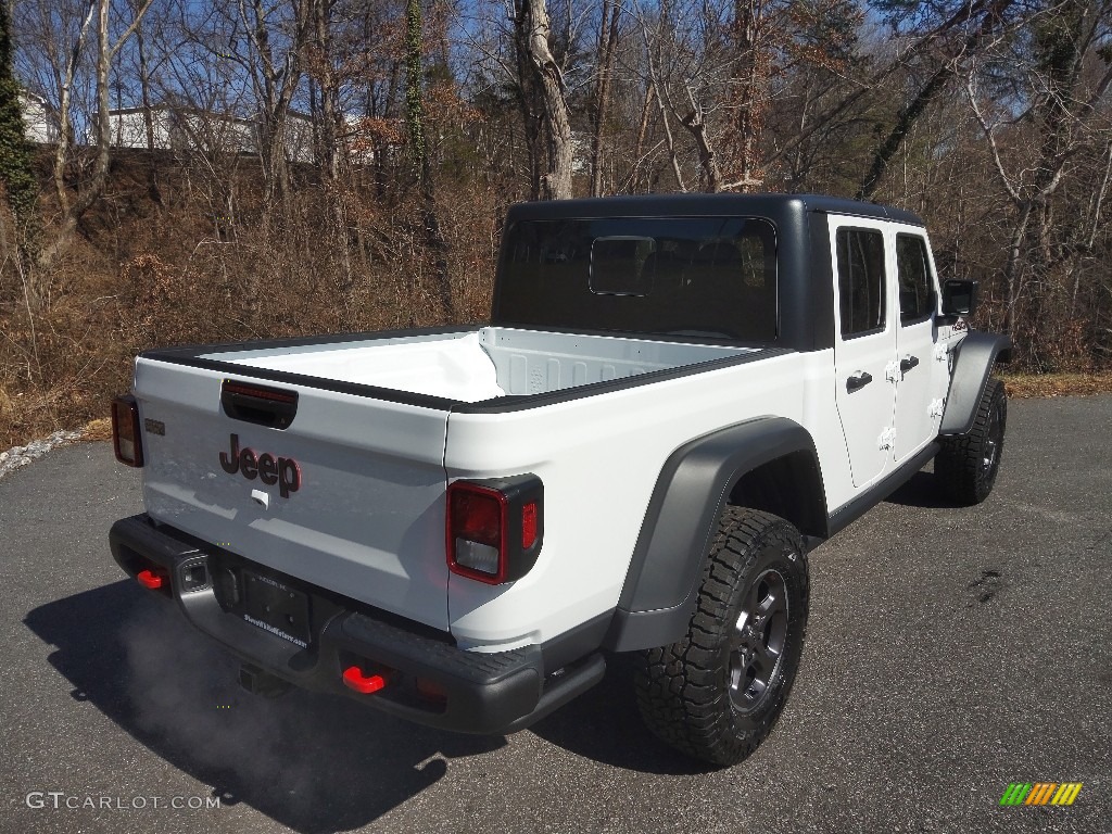 2022 Gladiator Rubicon 4x4 - Bright White / Black photo #6