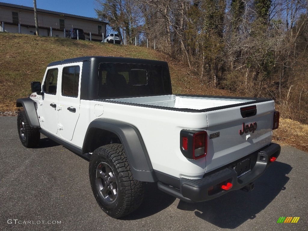 2022 Gladiator Rubicon 4x4 - Bright White / Black photo #9