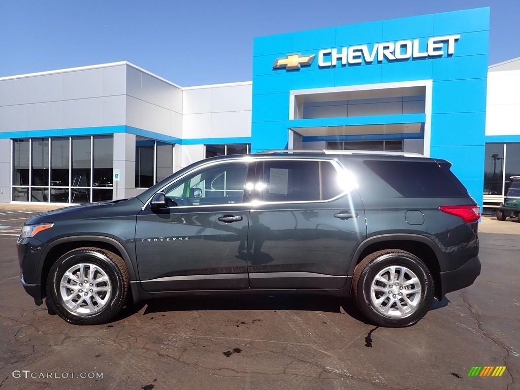 2018 Traverse LT AWD - Graphite Metallic / Jet Black photo #3