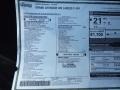  2022 Grand Cherokee Laredo X 4x4 Window Sticker