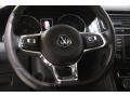 2017 Volkswagen Golf GTI Titan Black Interior Steering Wheel Photo