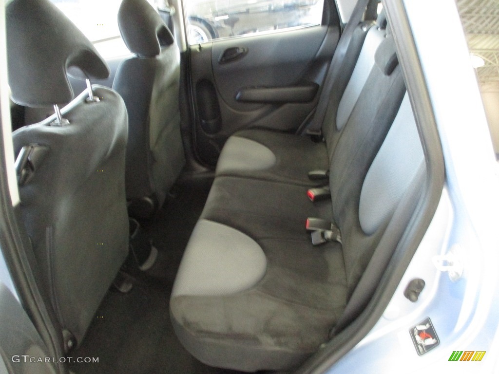 2008 Fit Sport - Tidewater Blue Metallic / Black/Grey photo #24