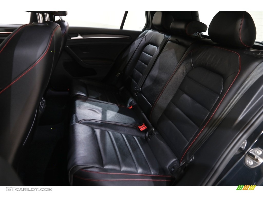 2017 Volkswagen Golf GTI 4-Door 2.0T SE Rear Seat Photos