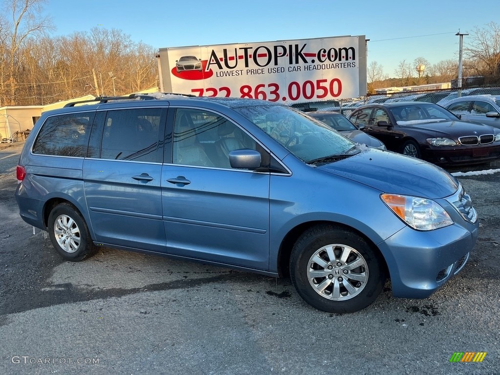 2008 Odyssey EX-L - Ocean Mist Metallic / Gray photo #1