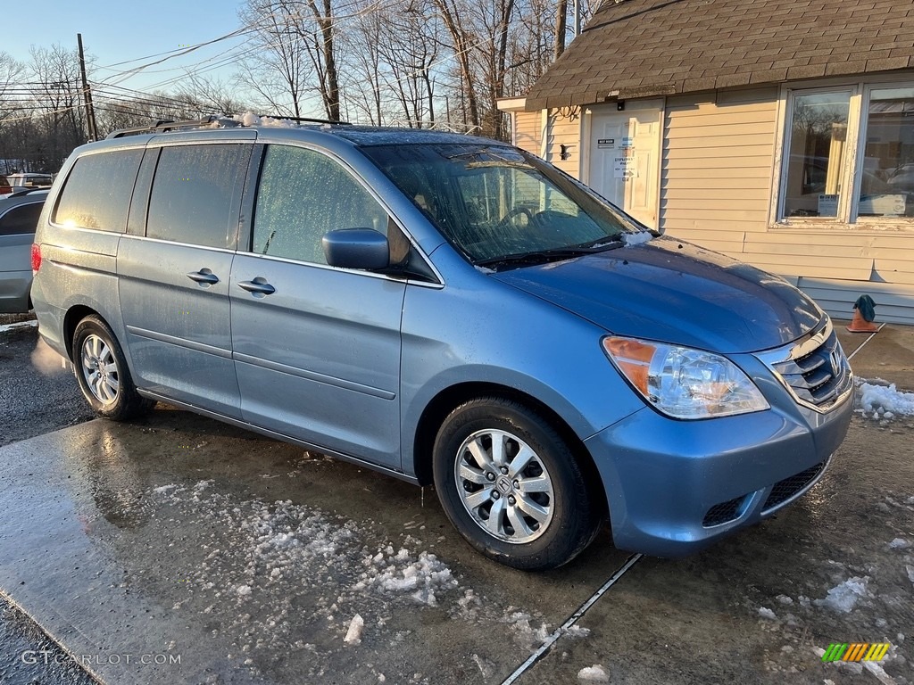 2008 Odyssey EX-L - Ocean Mist Metallic / Gray photo #2