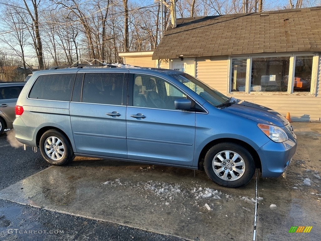 2008 Odyssey EX-L - Ocean Mist Metallic / Gray photo #3