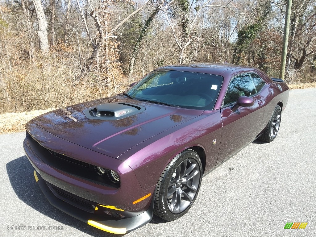 2021 Challenger R/T Scat Pack Shaker - Hellraisin / Black photo #2