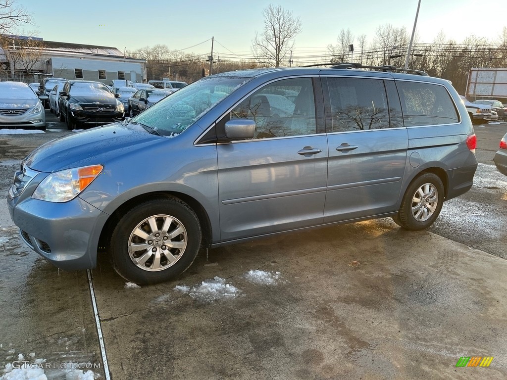 2008 Odyssey EX-L - Ocean Mist Metallic / Gray photo #10