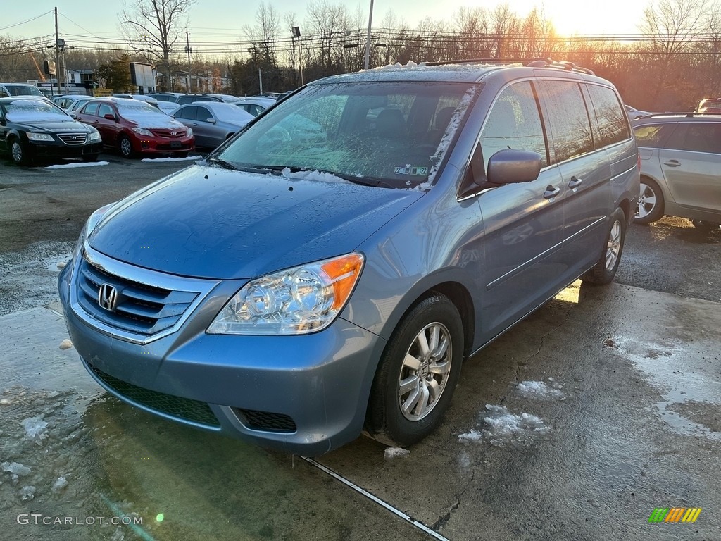 2008 Odyssey EX-L - Ocean Mist Metallic / Gray photo #11