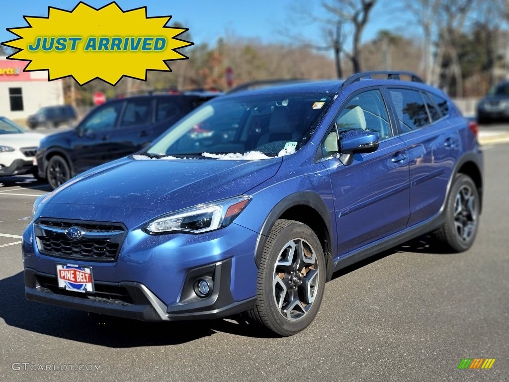 2020 Crosstrek 2.0 Limited - Quartz Blue Pearl / Gray photo #1