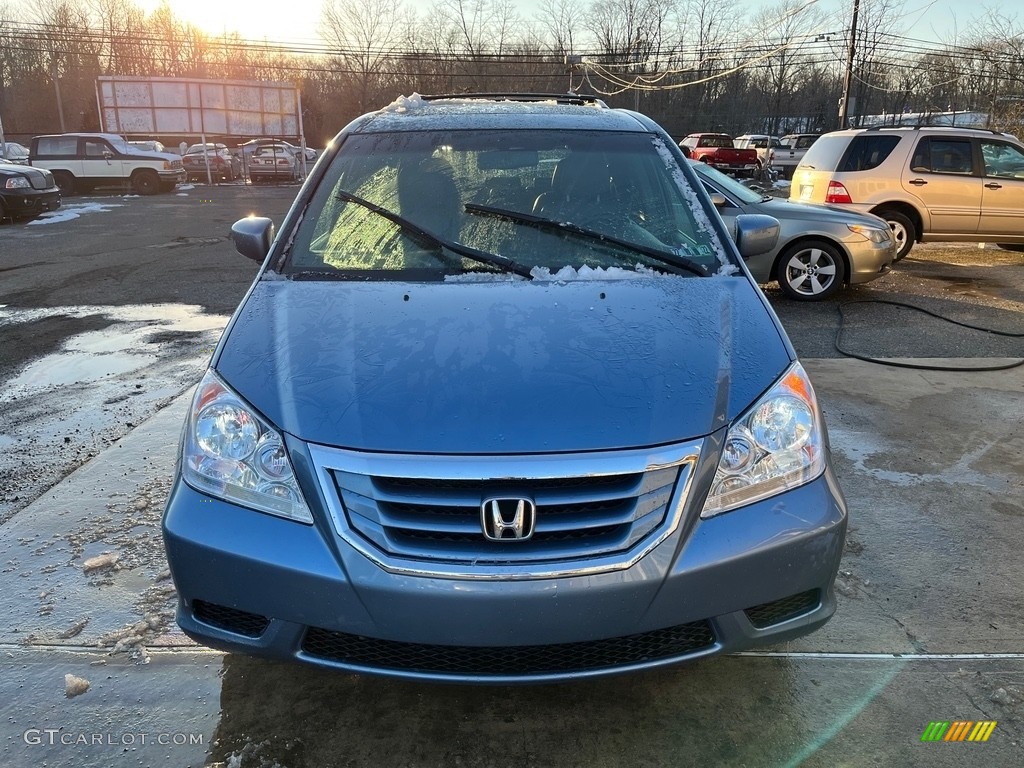 2008 Odyssey EX-L - Ocean Mist Metallic / Gray photo #12