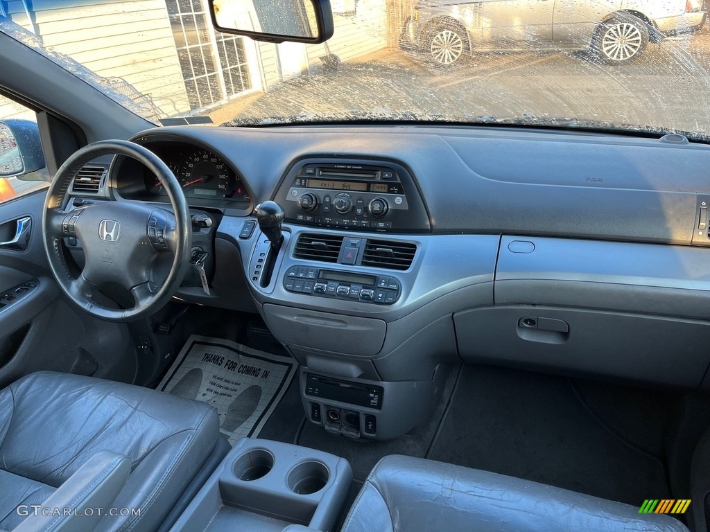 2008 Odyssey EX-L - Ocean Mist Metallic / Gray photo #15