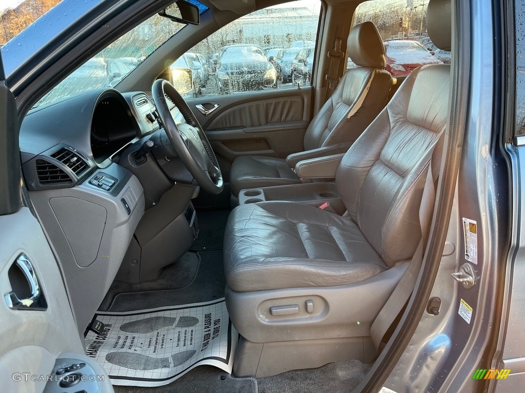 2008 Odyssey EX-L - Ocean Mist Metallic / Gray photo #17
