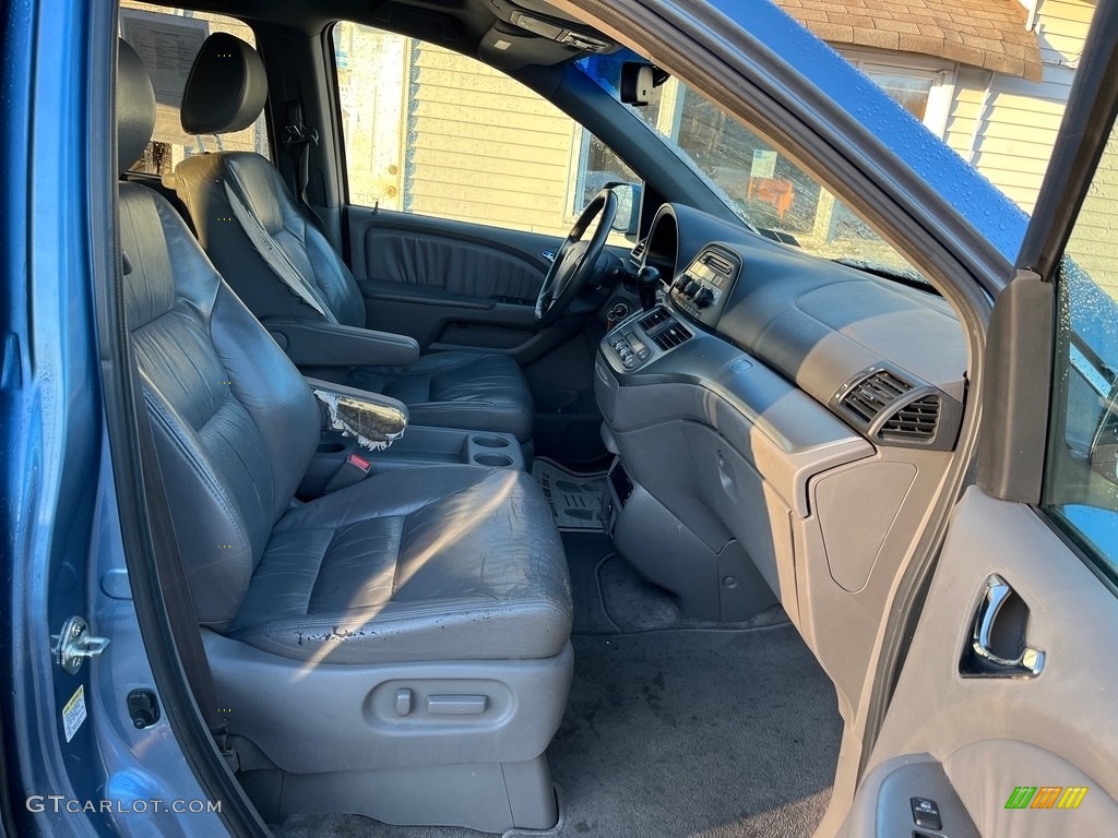 2008 Odyssey EX-L - Ocean Mist Metallic / Gray photo #18