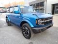 Velocity Blue 2021 Ford Bronco Outer Banks 4x4 4-Door Exterior