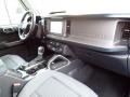 Space Gray/Navy Pier 2021 Ford Bronco Outer Banks 4x4 4-Door Interior Color