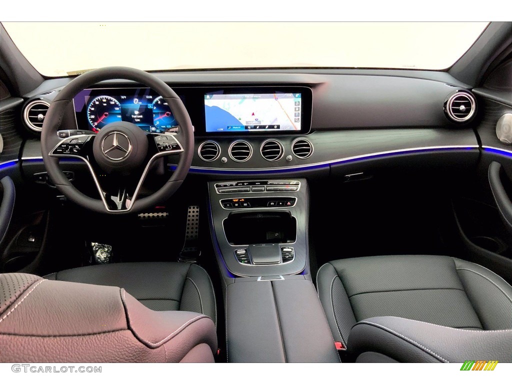 2022 Mercedes-Benz E 450 4Matic All-Terrain Wagon Black Dashboard Photo #143737621